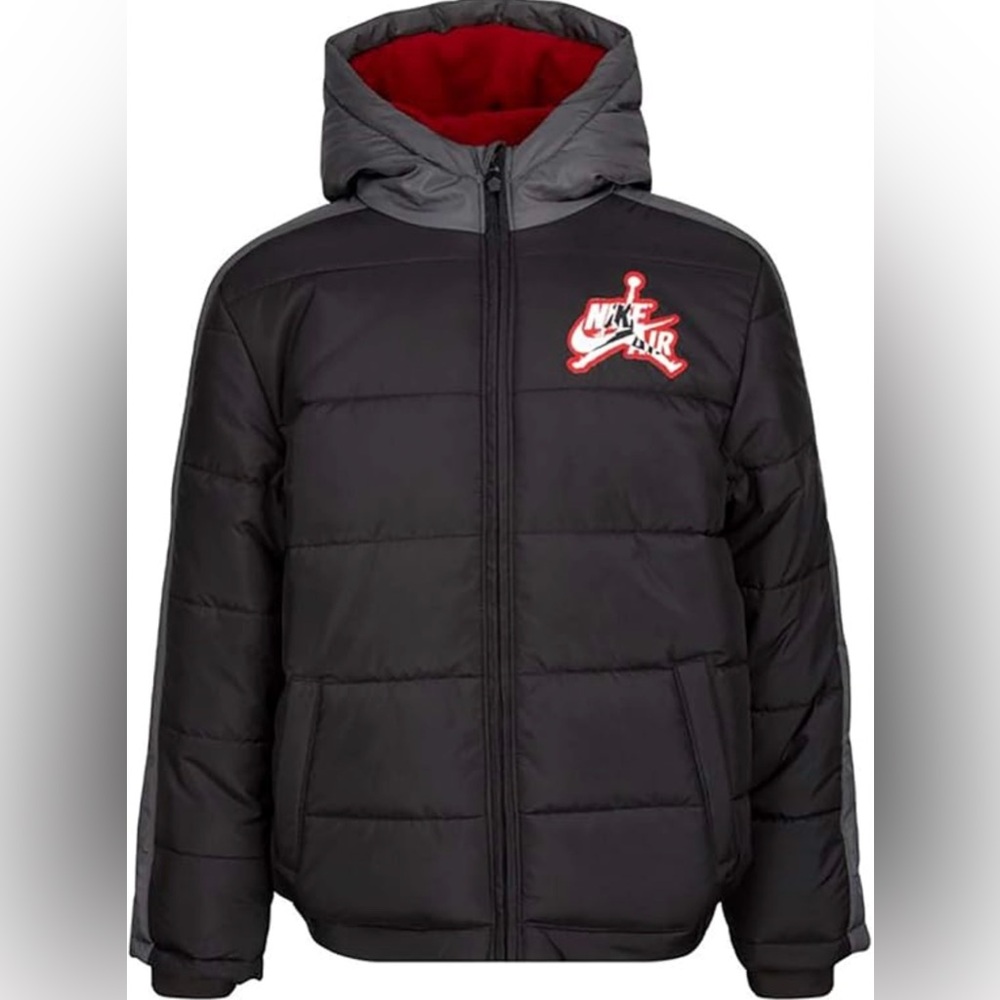 Jordan Boys Youth Jumpman Puffer Jacket